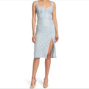 ASTR Hook-And-Eye Corset Lace Sleeveless Dress